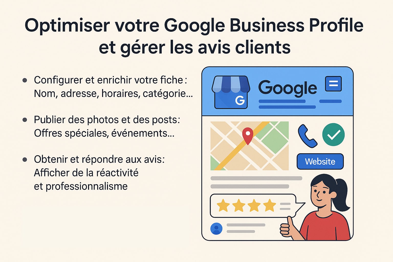 optimiser google business profile