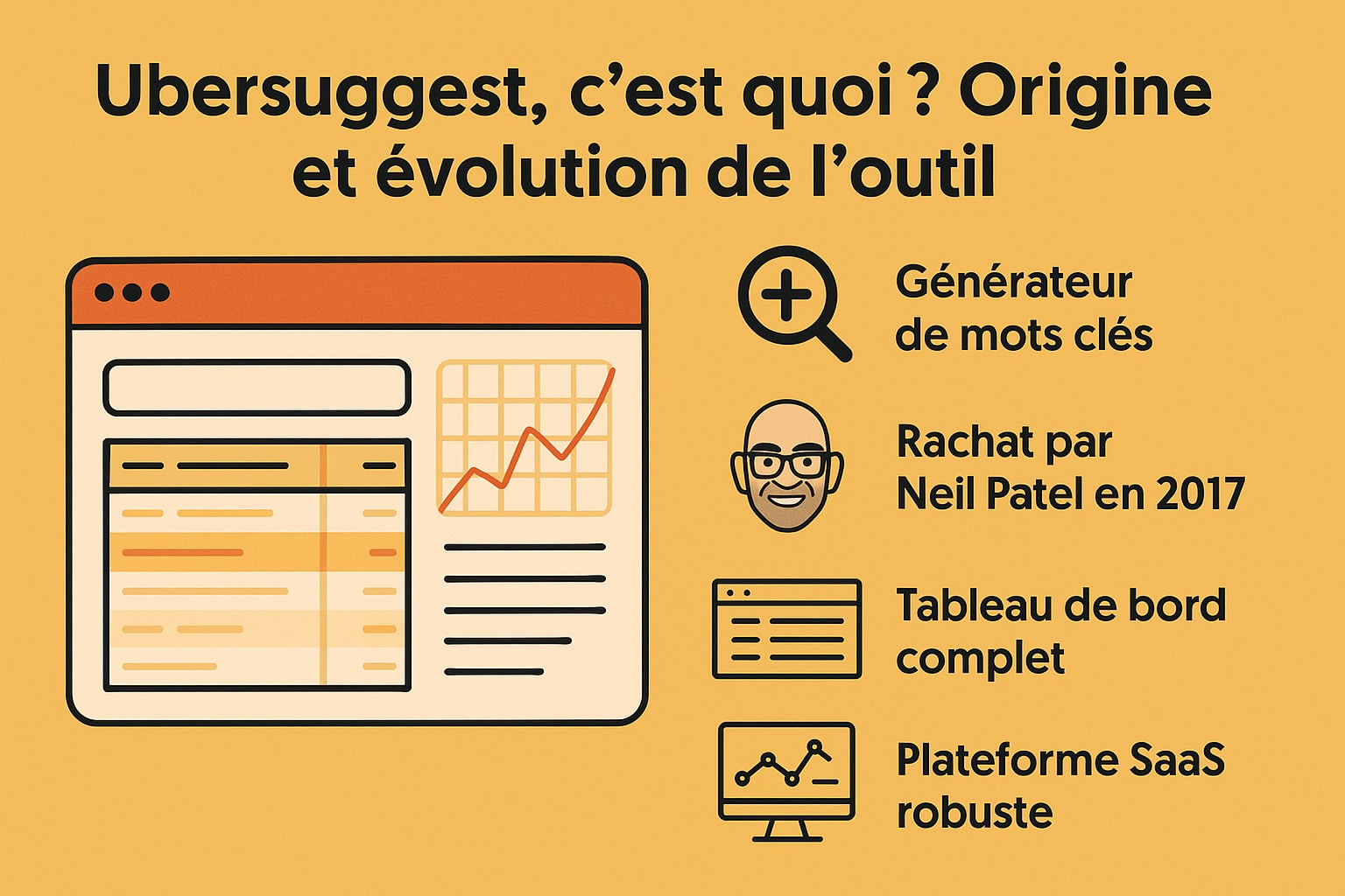origine et evolution de ubersuggest