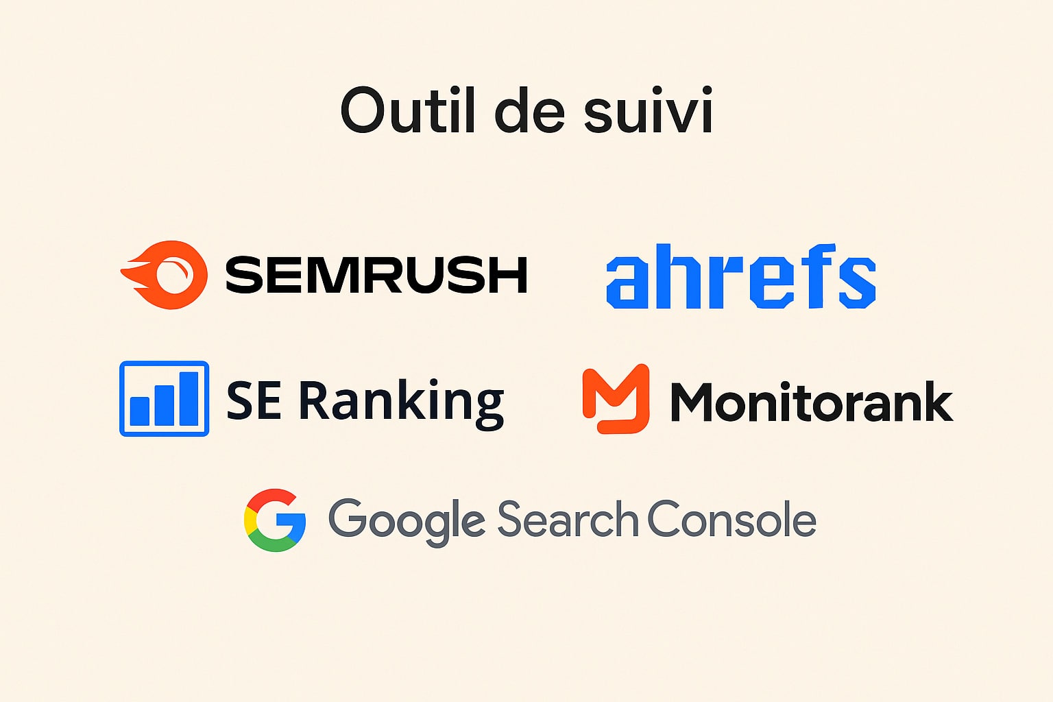 outil de suivi de positionnement SEO