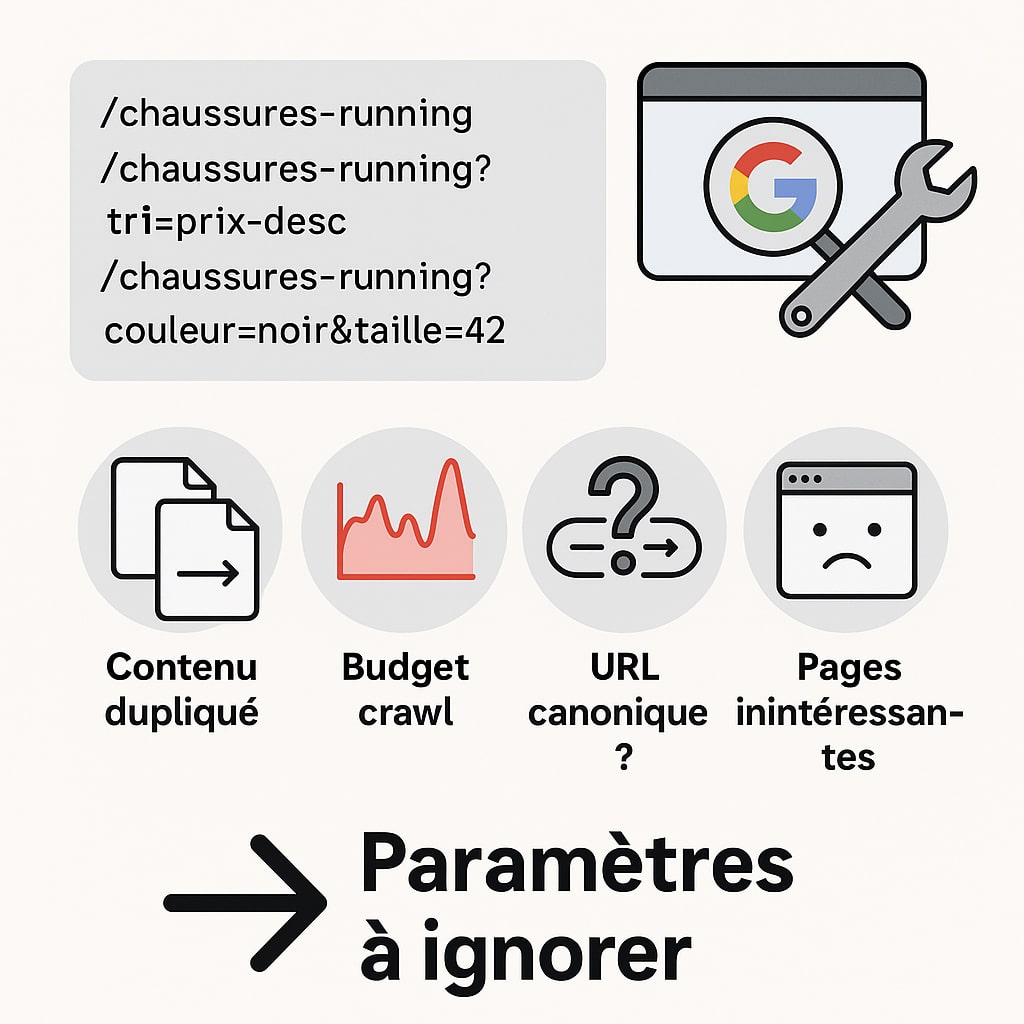 parametres url a ignorer