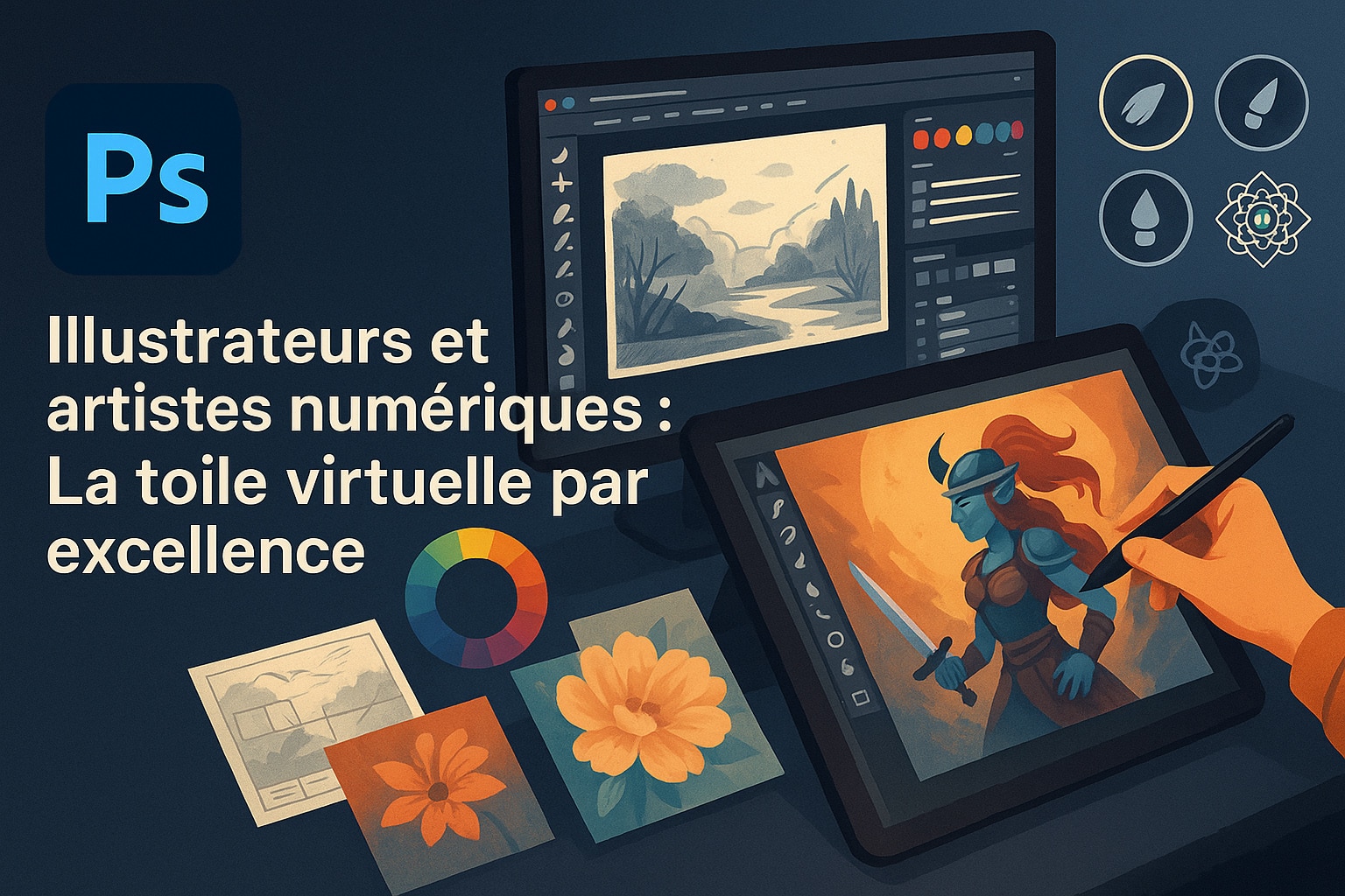 photoshop artiste numerique