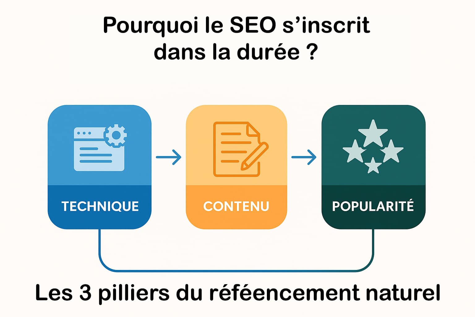 pourquoi le seo s'inscrit dans la durée