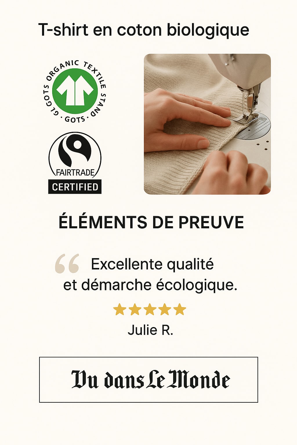 preuve socilae produit e commerce