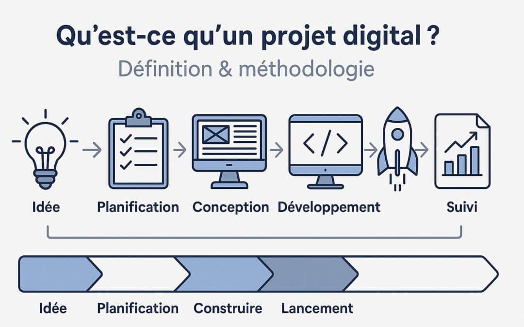 Qu’est-ce qu’un projet digital ? Définition & méthodologie de construction