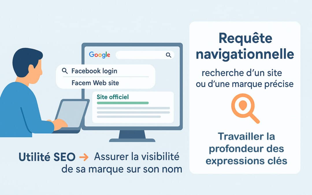 Qu’est-ce qu’une requête navigationnelle sur Google ? Utilité SEO