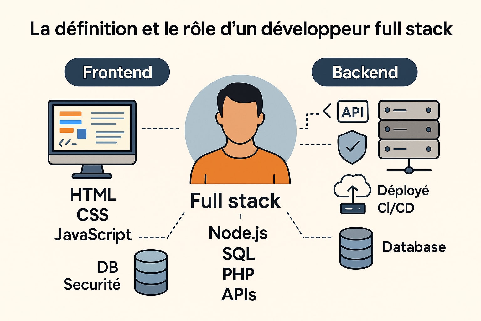 role developpeur full stack