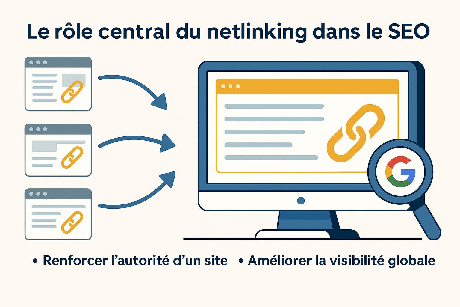 role du netlinking dans le SEO