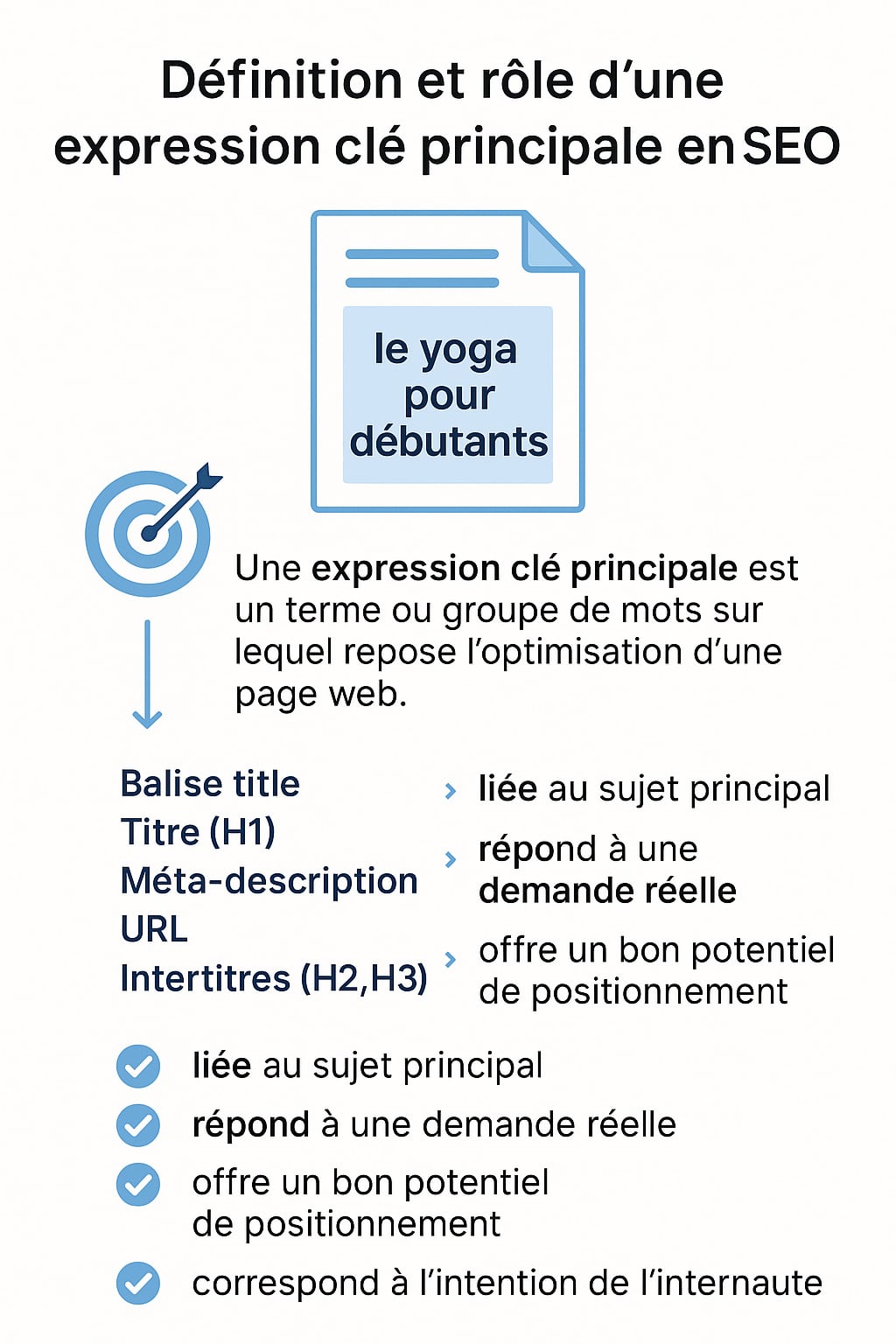 role expression cle principale