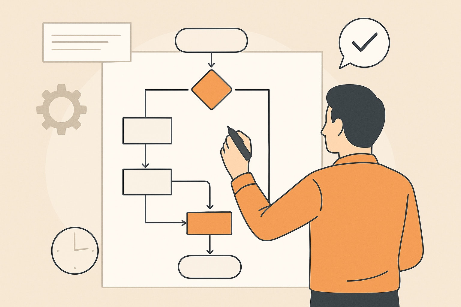 schema de workflow