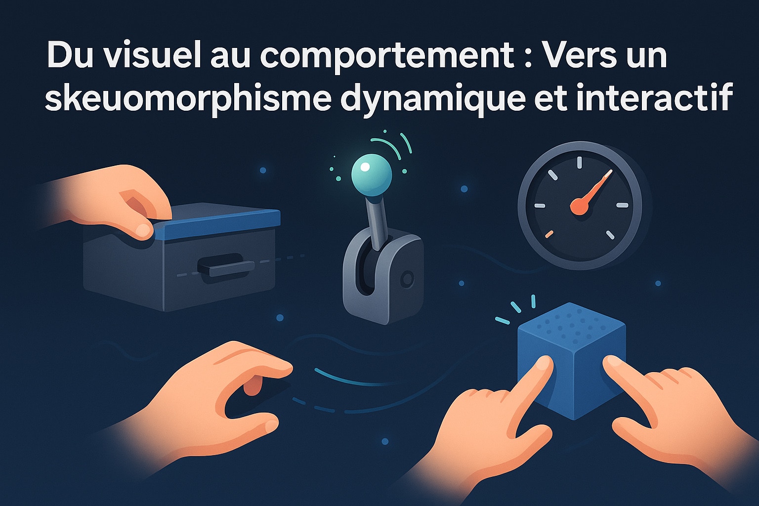 skeuomorphisme dynamique et interactif