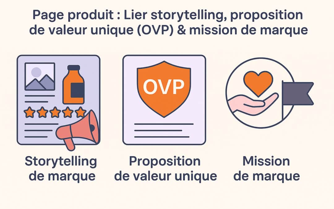 Pages produits : Comment lier storytelling, OVP et mission de marque
