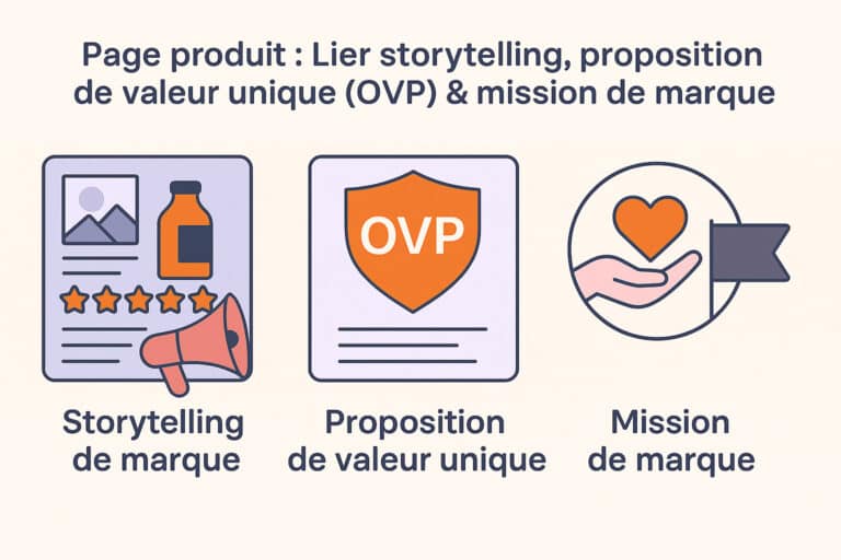 storytelling ovp mission de marque produit boutique en ligne