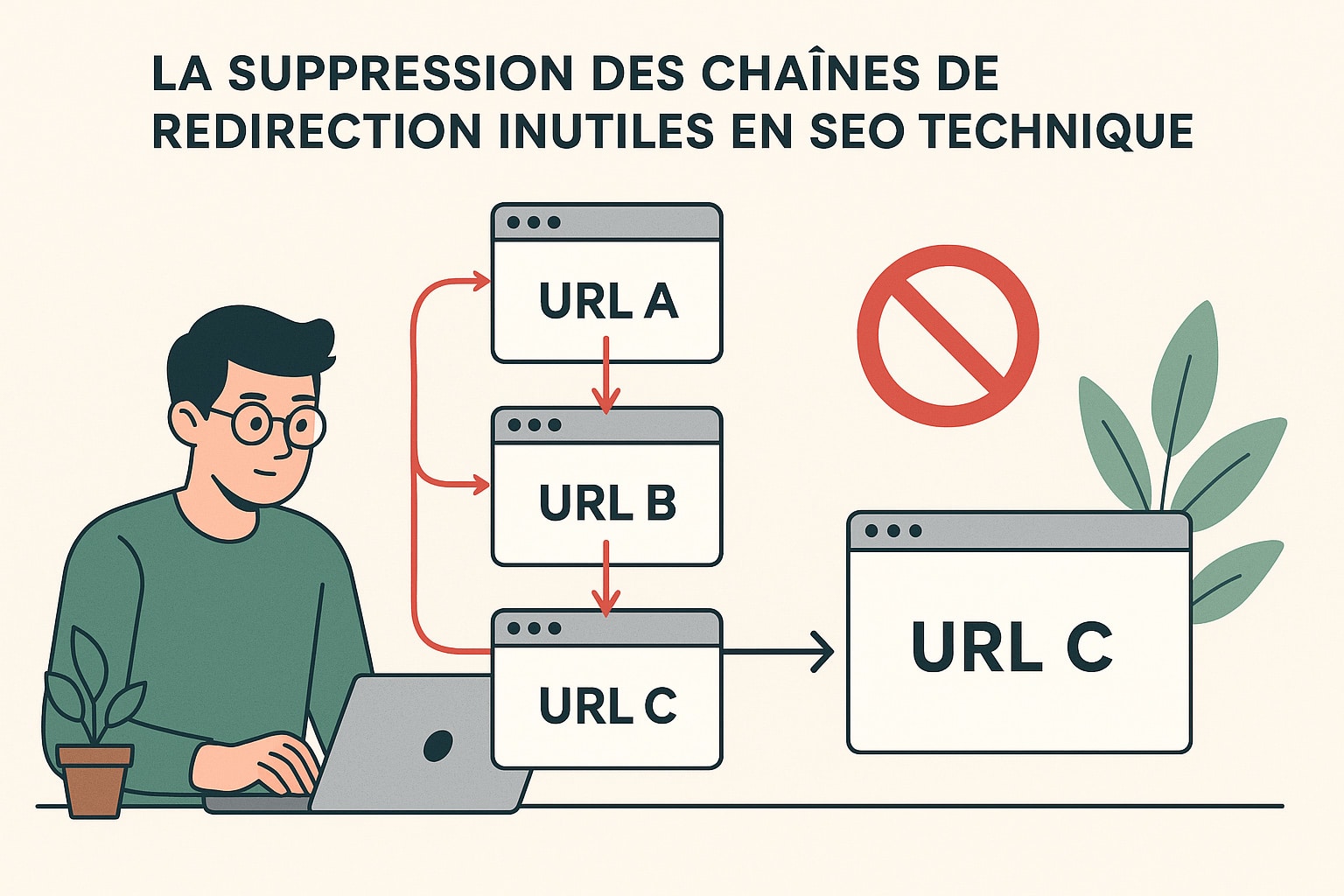 suppression des chaines de redirections inutiles