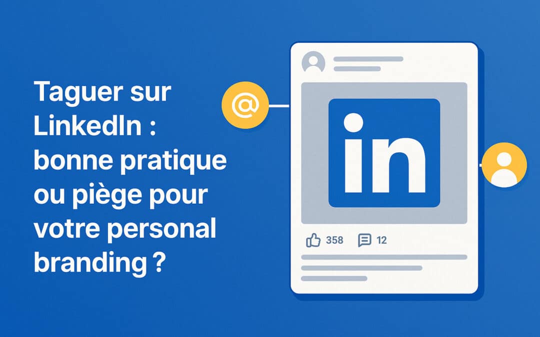 Taguer sur LinkedIn : bonne pratique ou piège pour votre personal branding ?