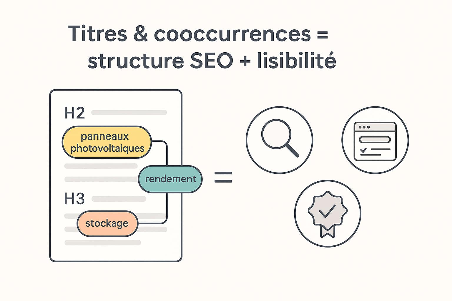 titres seo et cooccurrences