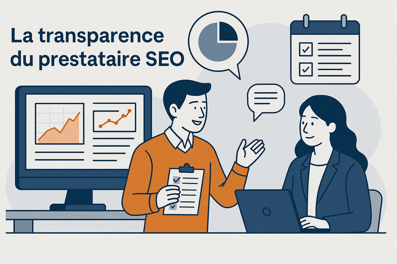 transparence prestataire SEO