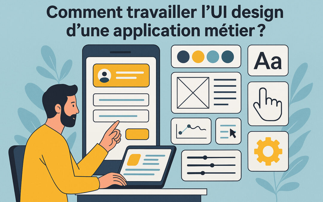 Comment travailler l&rsquo;UI design d&rsquo;une application métier ?