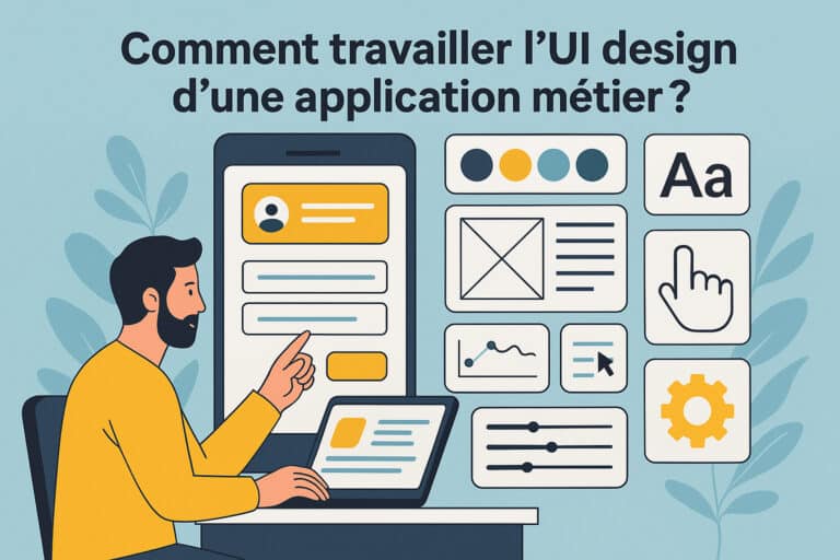 ui design application metier
