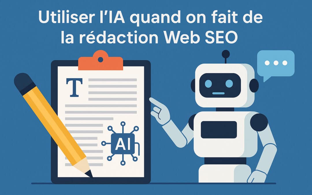 Utiliser l’IA quand on fait de la rédaction Web SEO : Pourquoi & comment ?