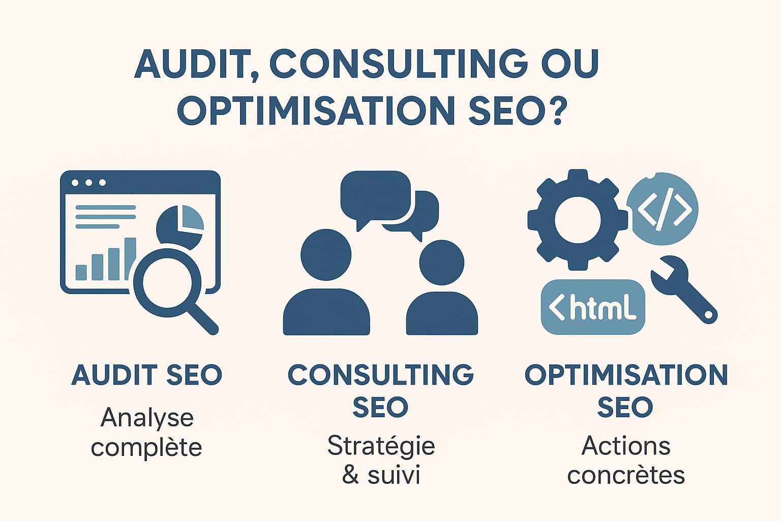 audit consulting ou optimisations directes WP