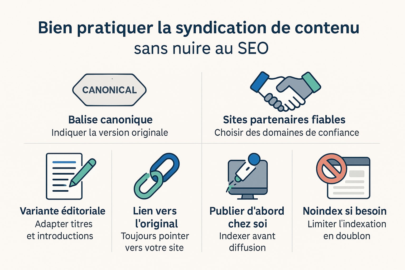 bonnes pratiques syndication SEO