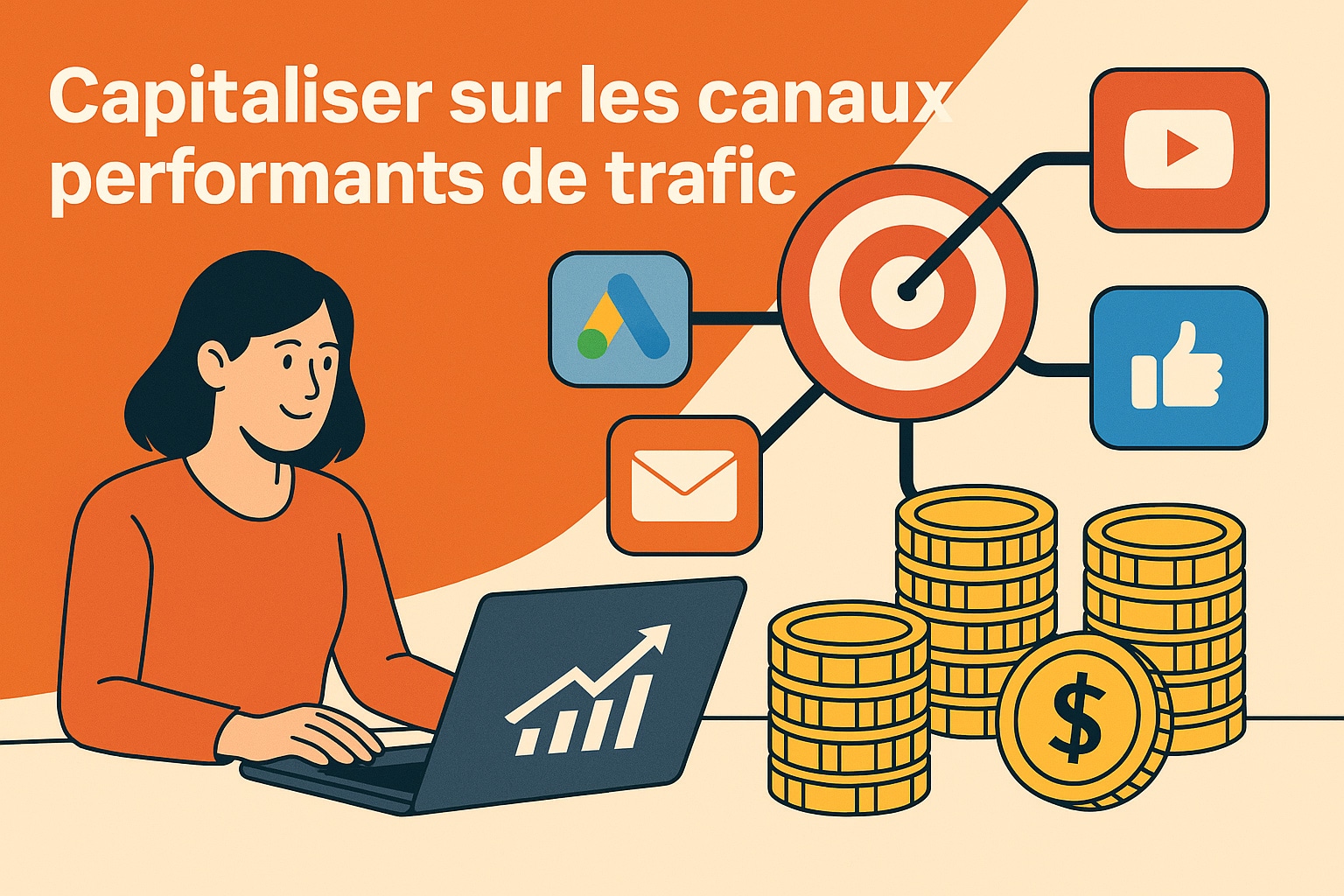capitaliser sur les canaux de trafic performants