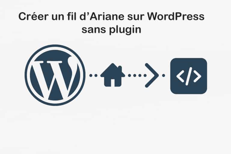 creer fil d'Ariane sans plugin