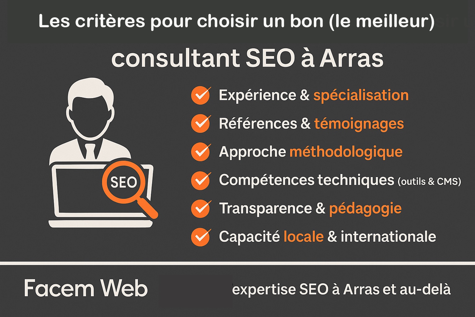 criteres choix consultant seo arras
