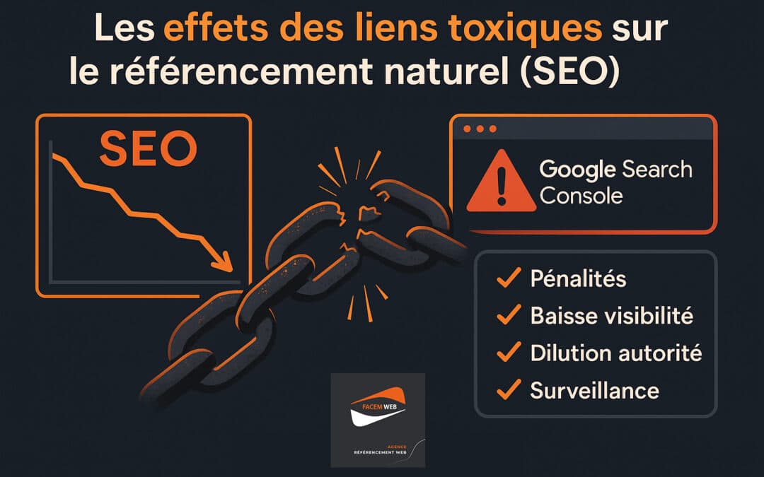 Les effets des liens toxiques sur le référencement naturel (SEO)