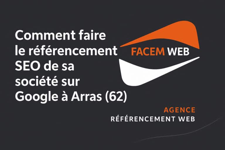faire referencement seo site societe arras
