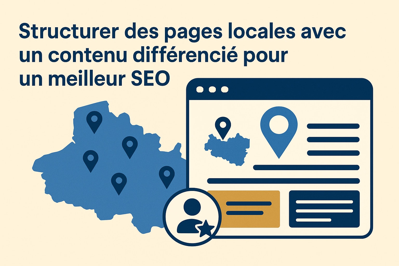 faire un contenu different sur les pages locales SEO