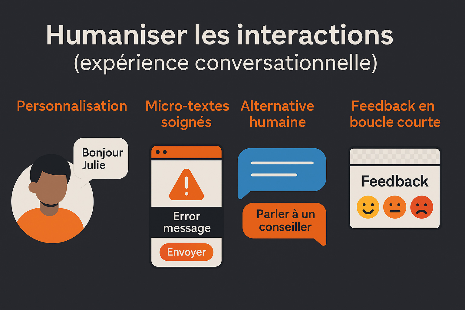 humaniser les interactions