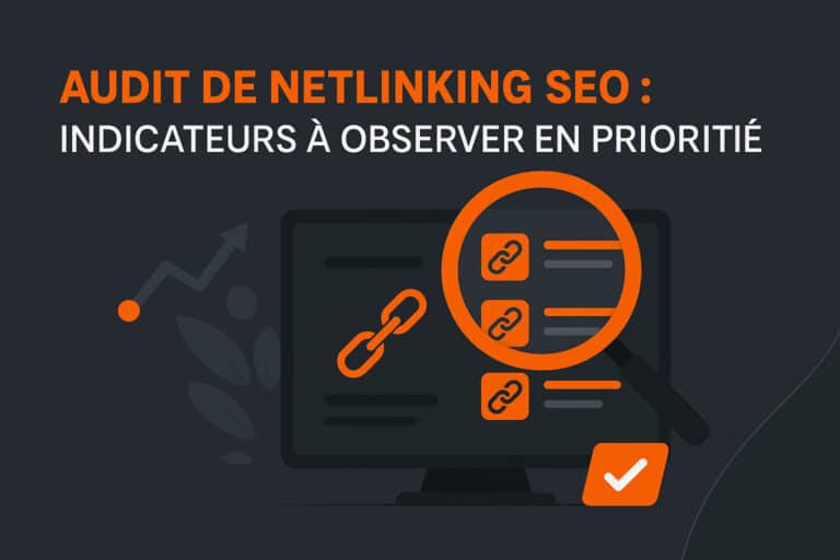 indicateurs audit netlinking SEO