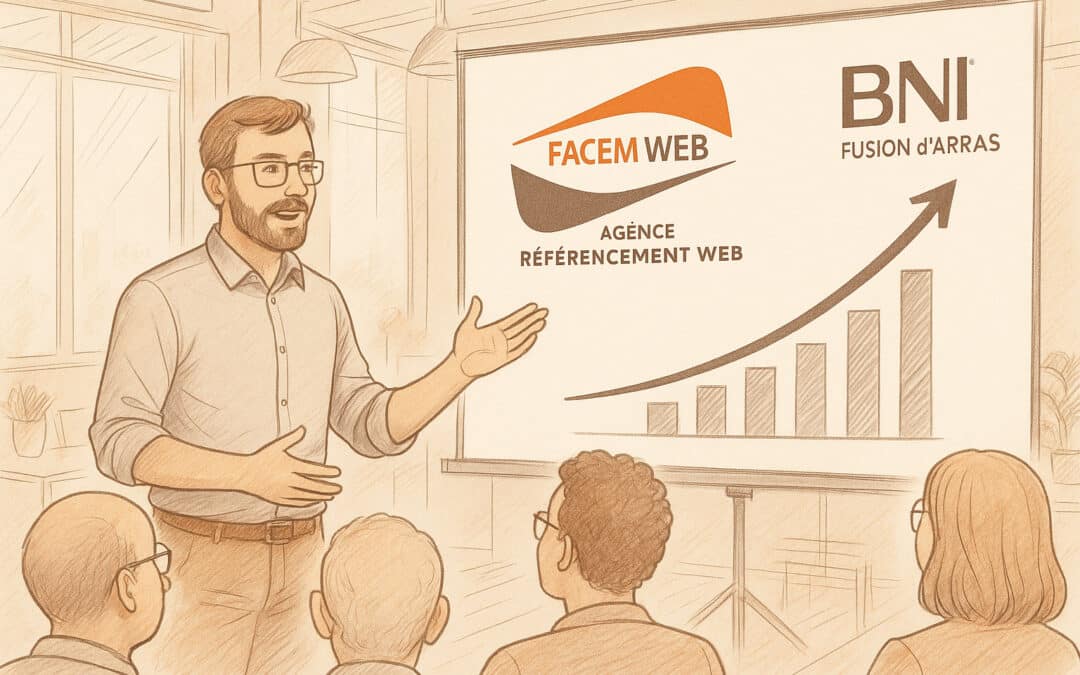 Intervention d’un consultant SEO au BNI Fusion d’Arras