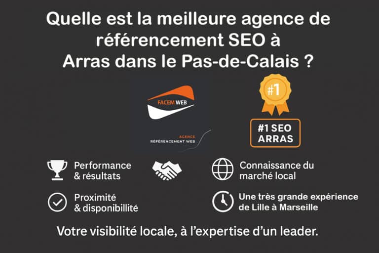 meilleure agence de referencement Arras (62)