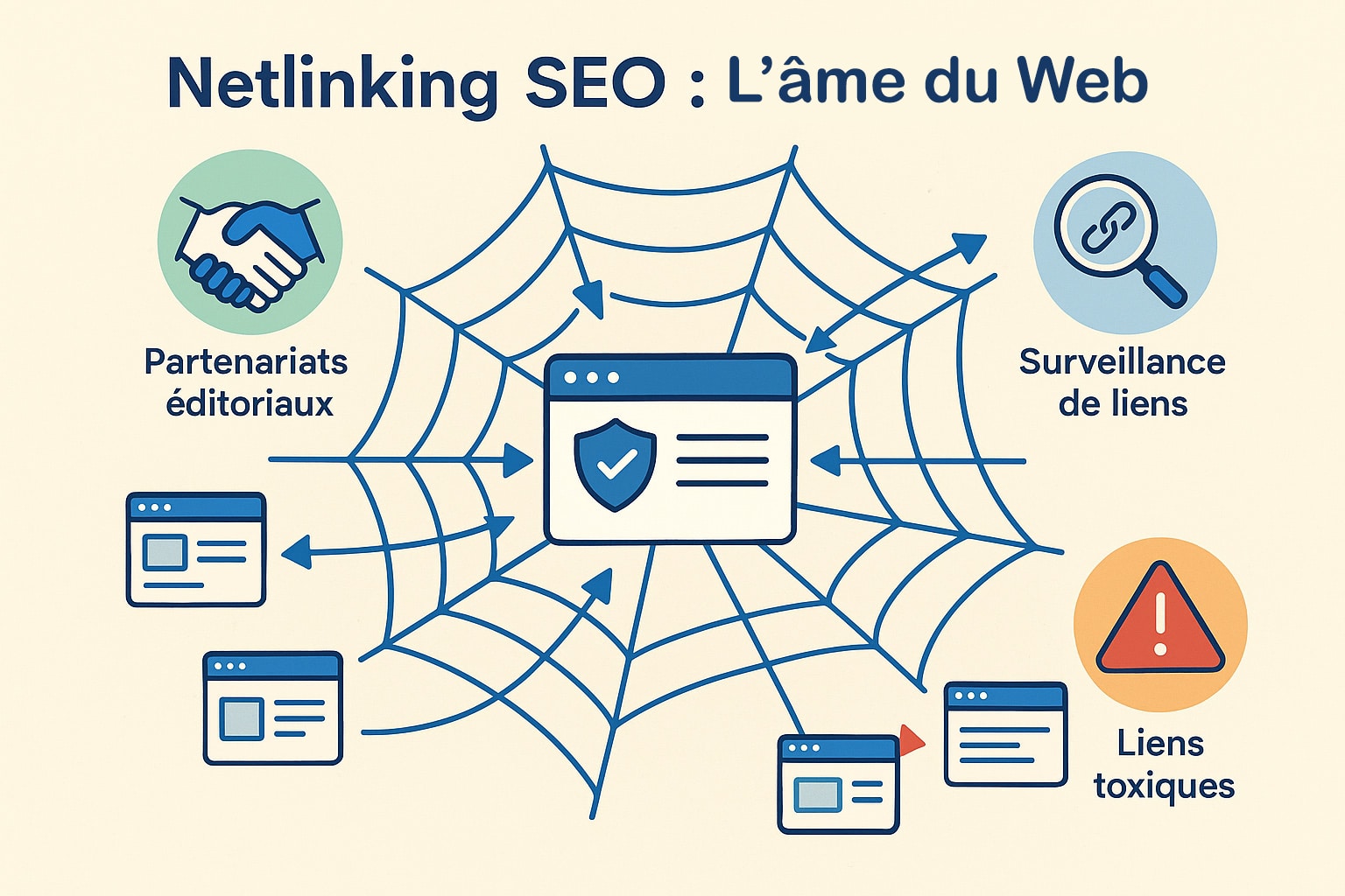 netlinking seo ame du web