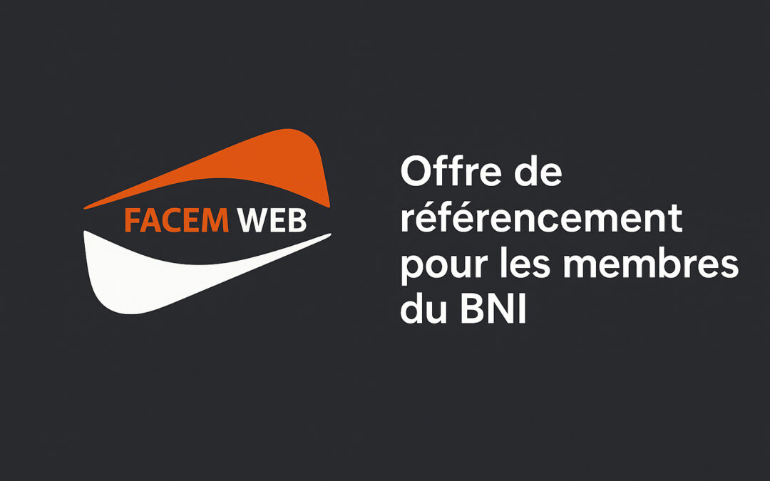 Offre de référencement pour les membres du BNI