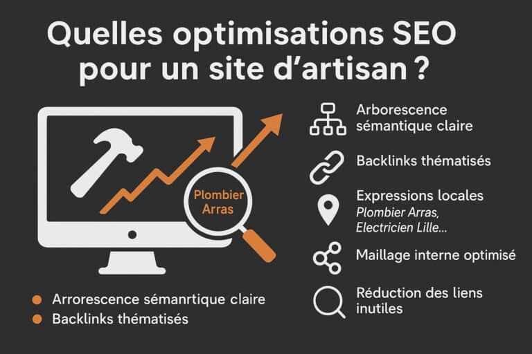 optimisations seo site artisan