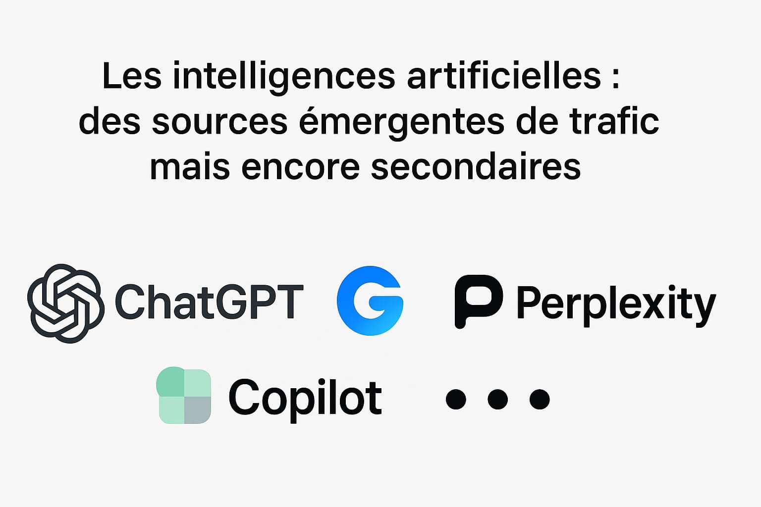 part des ia dans le trafic site internet