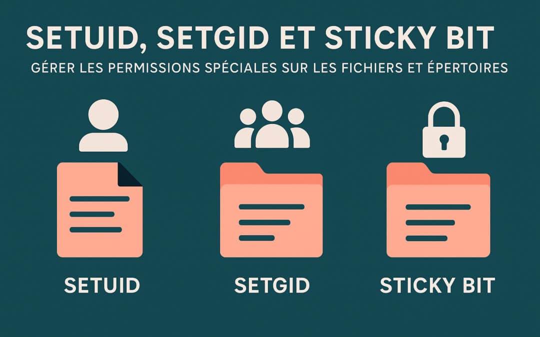 Setuid, setgid et sticky bit : Gérer les permissions spéciales sur les fichiers et répertoires