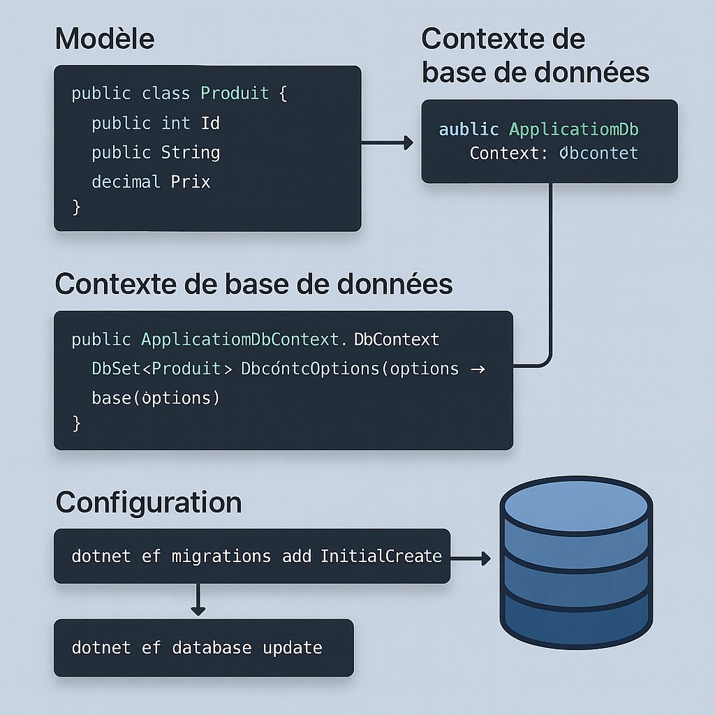 La connexion à une base de données avec Entity Framework Core