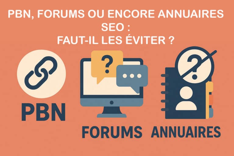 PBN forums annuaires seo eviter