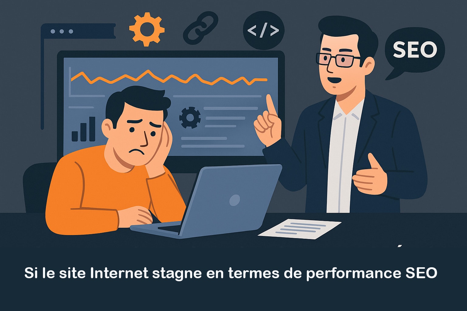 Si le site Internet stagne en termes de performance SEO