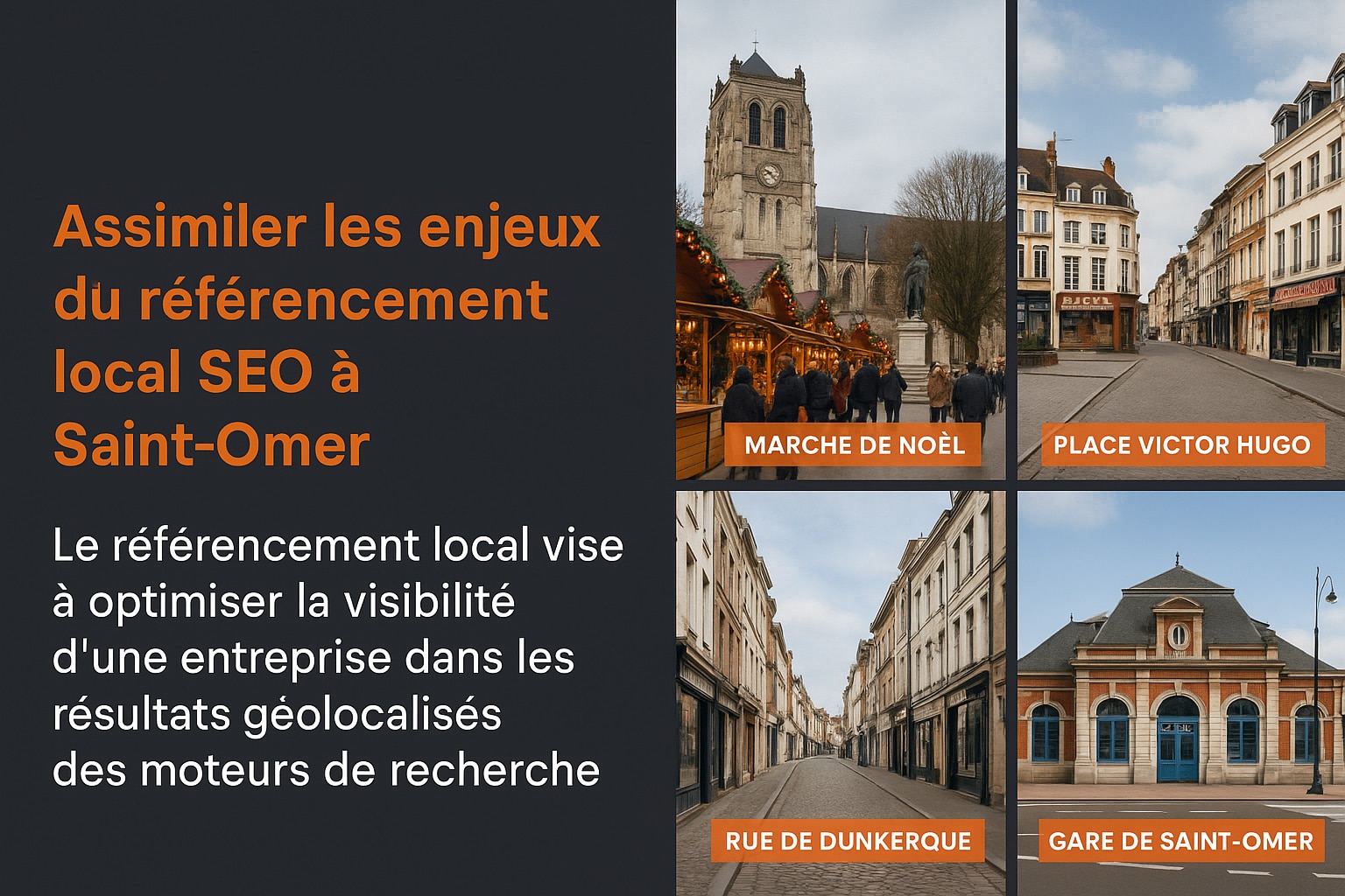 comprendre enjeux seo local saint omer 62500