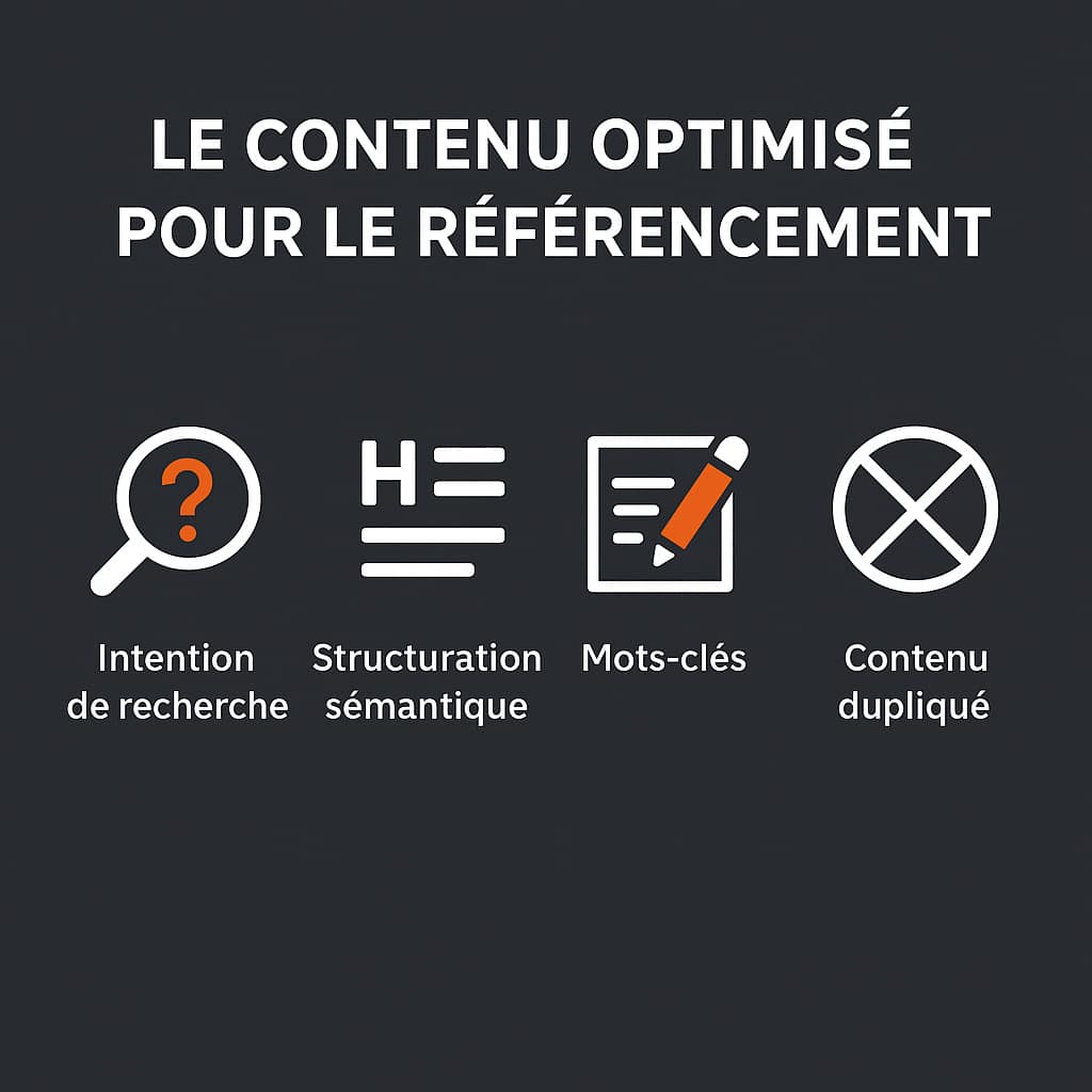 contenu optimisé pour le referencement