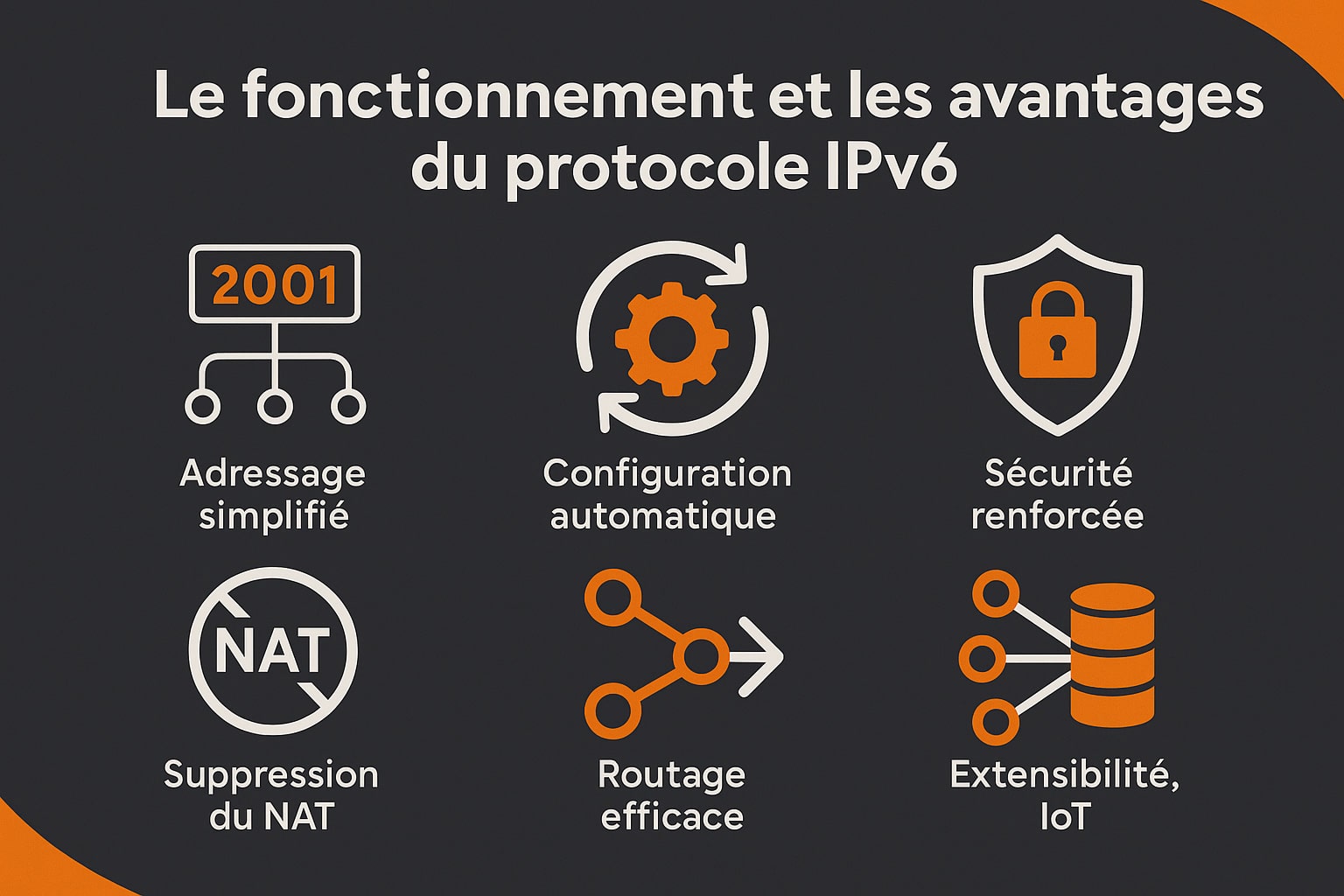 fonctionnement et avantage du protocole ipv6