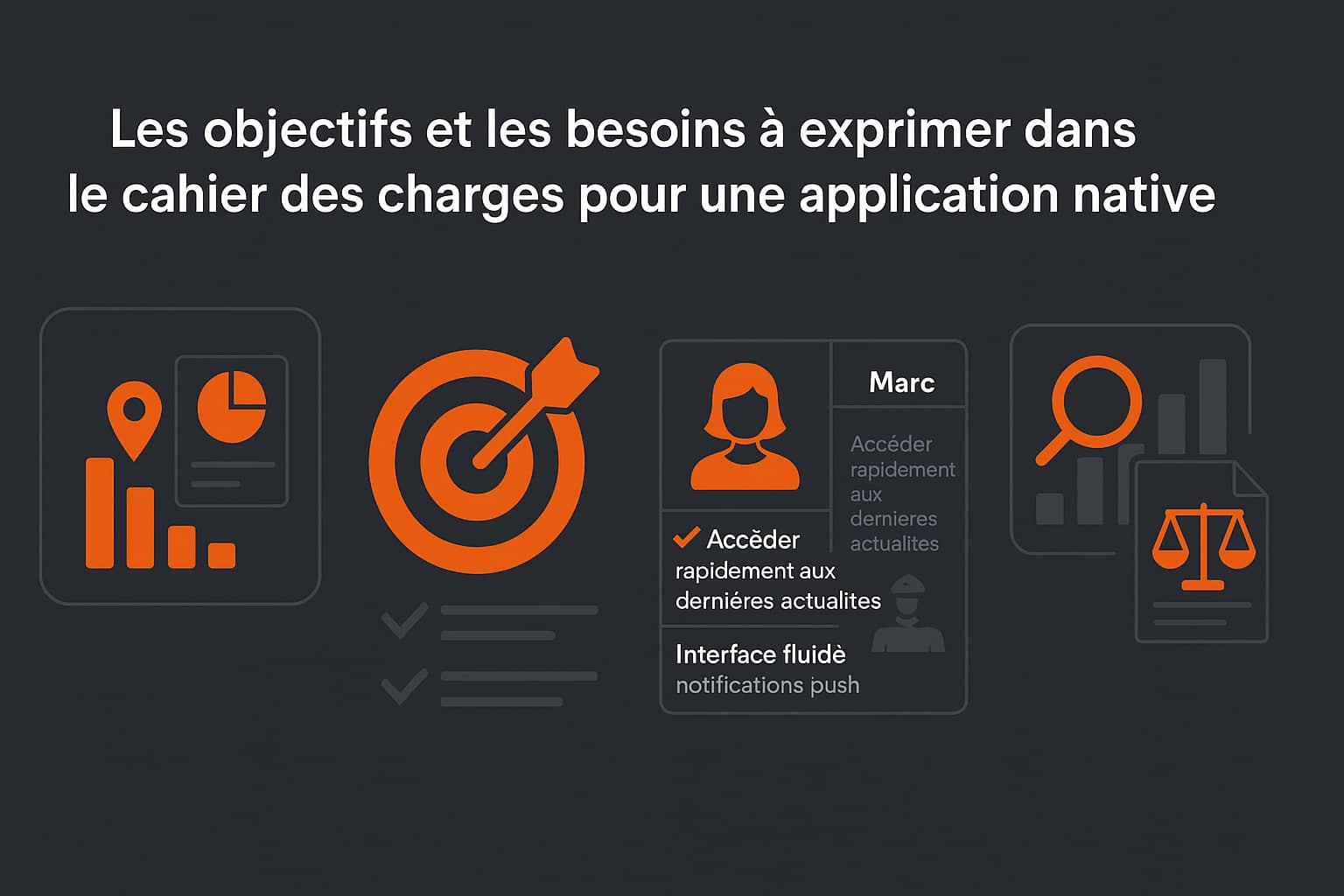 objectifs et besoins cahier des charges application native