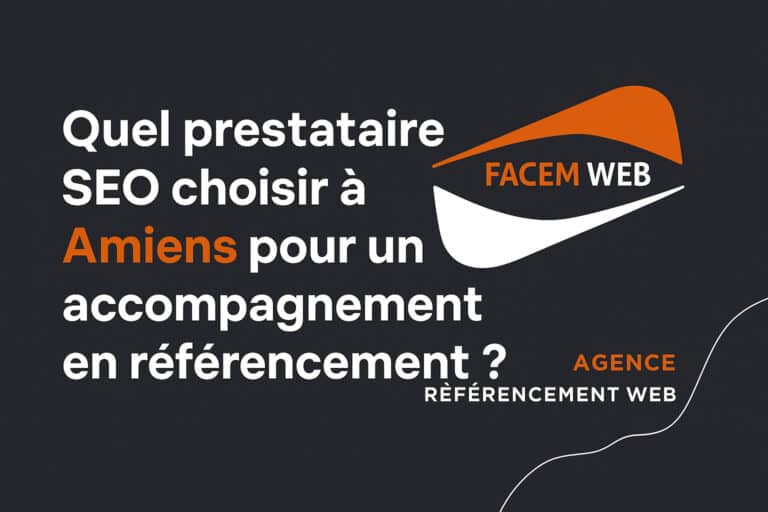 prestataire accompagnement seo amiens picardie