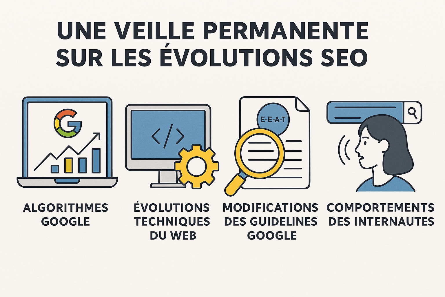 veille permanente evolutions seo