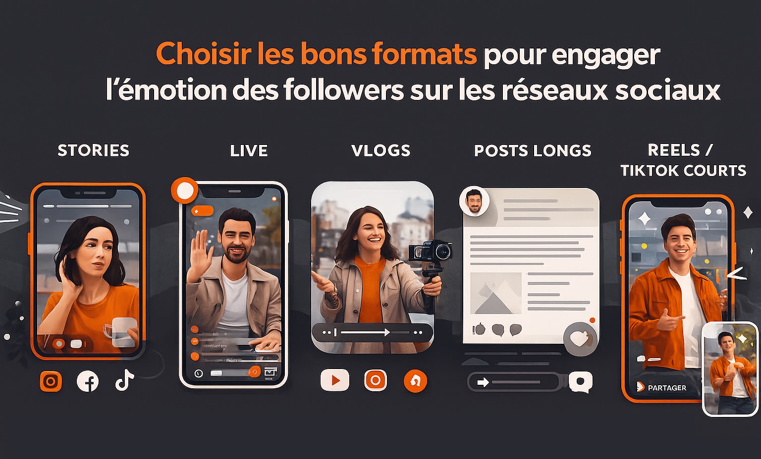 bon format emotion followers reseaux sociaux
